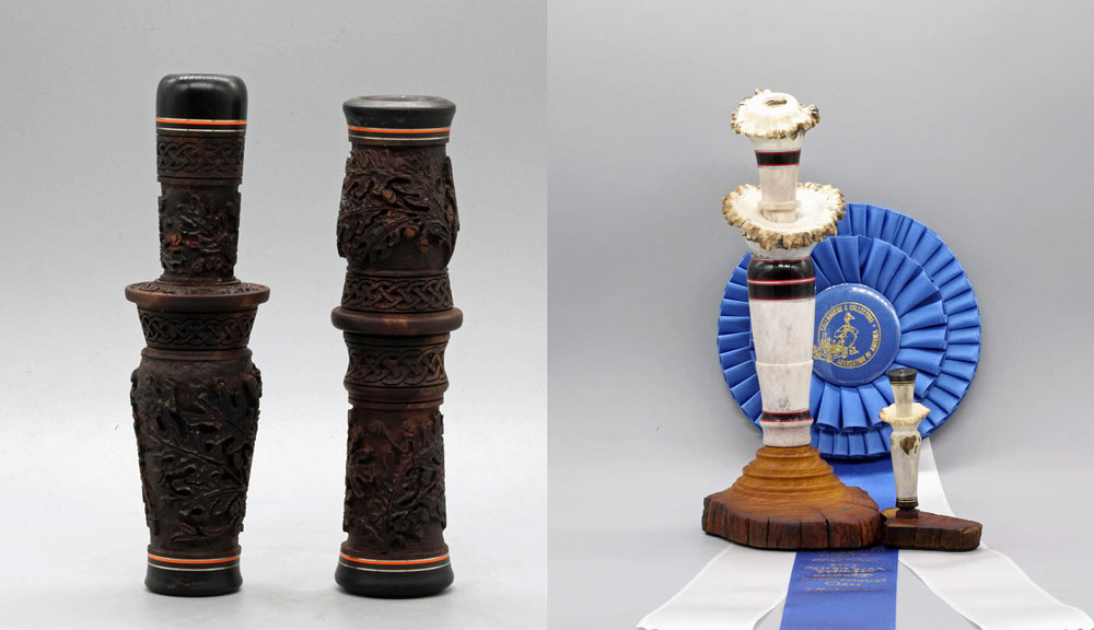 Owner carries on tradition of his father-in-law with duck calls
